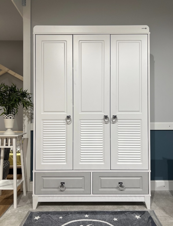 Nova Mia 3 Kapaklı Dolap